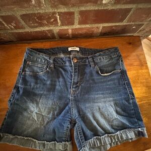 Kenzie Blue Denim Stretch Shorts